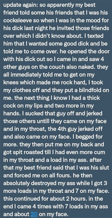 Pervconfession On Twitter He Was The Slut For Multiple Dicks And Got
