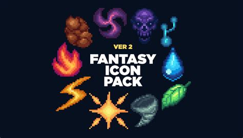 Fantasy Icon Pack Gamedev Market