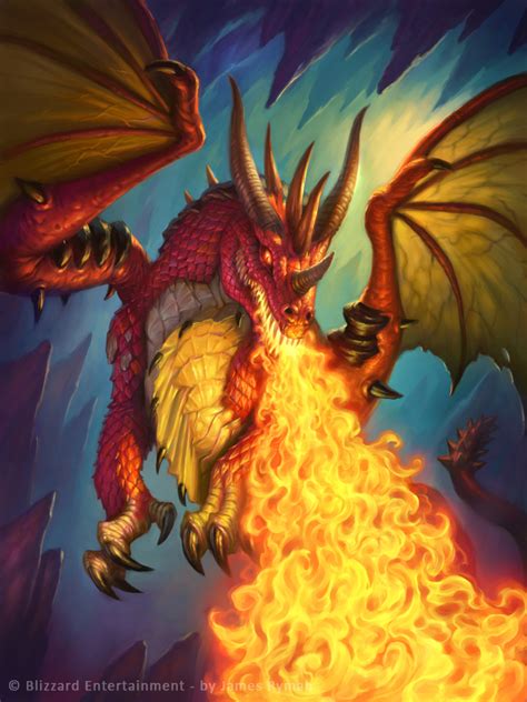 Hearthstone Fire Dragon By Namesjames On Deviantart
