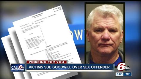 victims sue goodwill over sex offender employee