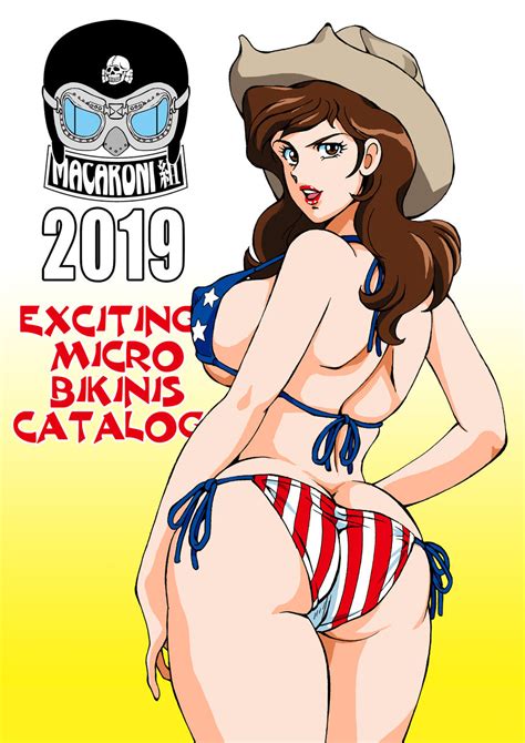 Mine Fujiko Lupin Iii Highres 1girl American Flag Bikini Ass