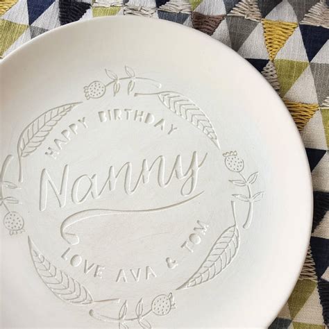 Personalised Engraved Plate By Letterfest