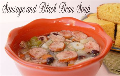 Sausage And Black Bean Soup
