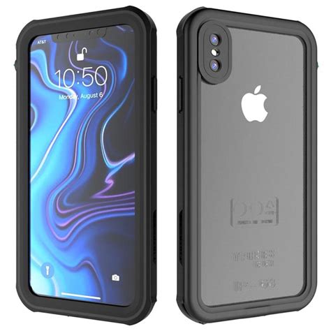 Active Series Ip68 Iphone Xs Max Waterproof Case Black