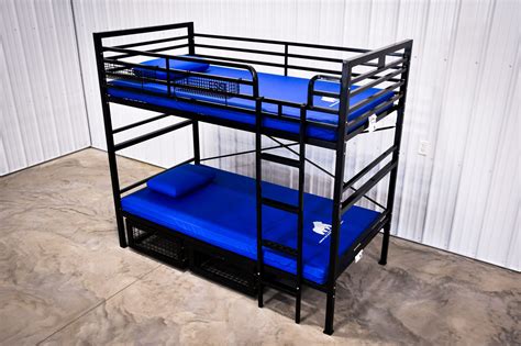 Missouri Detachable Single Over Single Bunk Bed Ess Universal