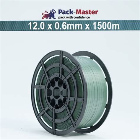 Pack Master Polyester Strapping Emb Pr 12 X 06mm X 1500m