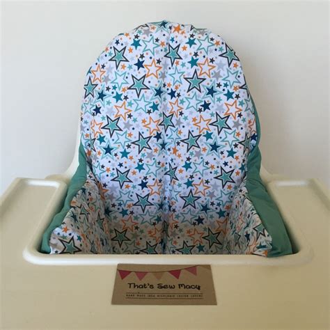 In the comment field, indicate which cushion model you have (type1, type2, type3, type4 or type5). Stars IKEA Antilop High Chair Cushion Cover - for ...