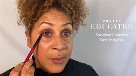 Smashbox Cosmetics Easy Smoky Eye Tutorial Pretty Educated Youtube