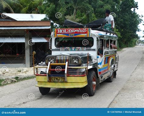 Philippine Jeepney Bohol Editorial Photo Image Of Transportation