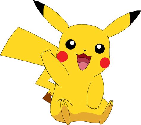 Waving Pikachu By Omegablaziken104 On Deviantart