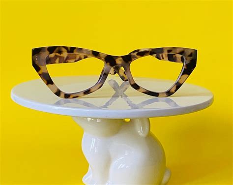 Tortoiseshell Cat Eye Glasses Etsy