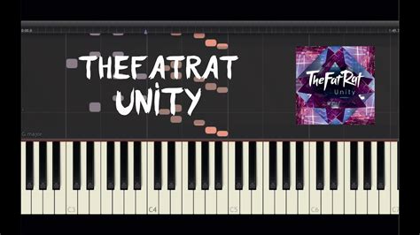 Thefatrat Unity Piano Tutorial By Amadeus Synthesia Youtube