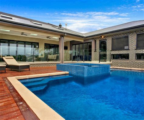 Mt Eliza Garden Contemporary Pool Melbourne By Genus Landscape Architects Houzz Au