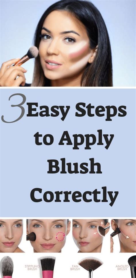3 Easy Steps To Apply Blush Correctly How To Apply Blush Blush