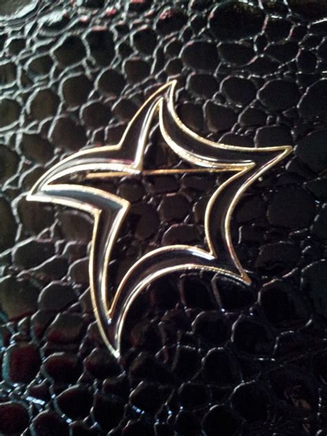 Stylish Celestial Star Pin Black Gold Modernist By Sybergothess