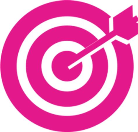 Download Our Mission Mission Icon Png Pink Transparent Png Download