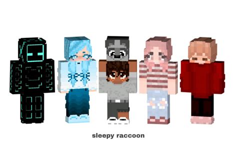 Make Minecraft Skins 64x64 And 128x128 For You By Sleepyraccoon Fiverr