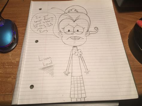 Sketch Sorry Luan Theloudhouse