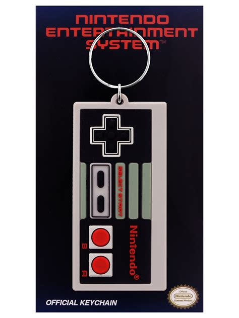 Nintendo Nes Controller Rubber Keychain Buy Online At