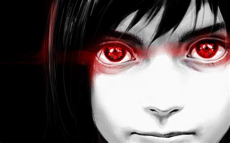 Download Wallpapers Sasuke Uchiha Red Eyes Naruto Characters
