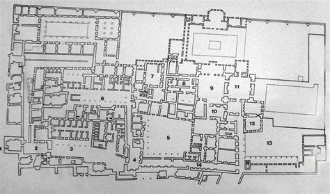 Fileplan Harem Topkapi Palace Istanbul Wikimedia Commons