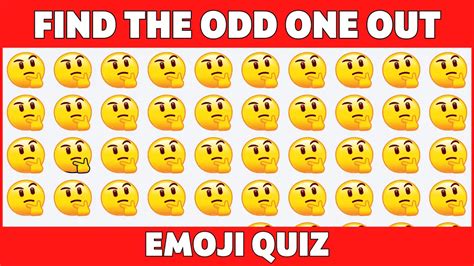 Odd One Out Emoji Game Games4esl