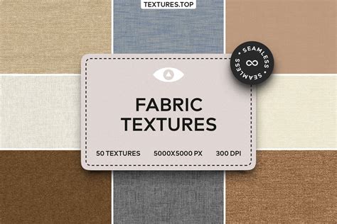 50 Seamless Fabric Texture Pack Design Cuts