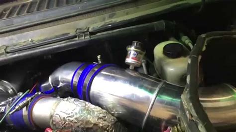 Air Intake Pipe Kit For The Ford Powerstroke 73 Diesel Youtube