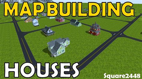 Farming Simulator 17 Map Building Placing Houses Youtube