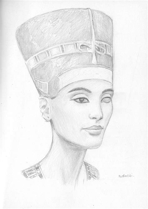 Nefertiti Drawing