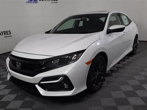 The 2021 honda civic doesn't let social responsibility get in the way of a good time. New 2021 Honda Civic Hatchback EX