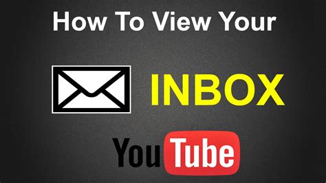 How To View Your Inbox On Youtube 2014