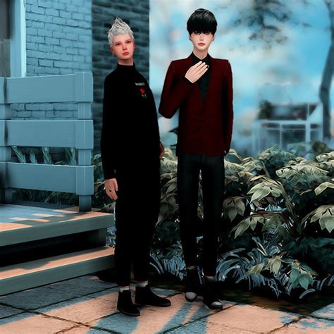 Qnie Couple Pose N13 At Qvoix Escaping Reality Sims 4 Updates