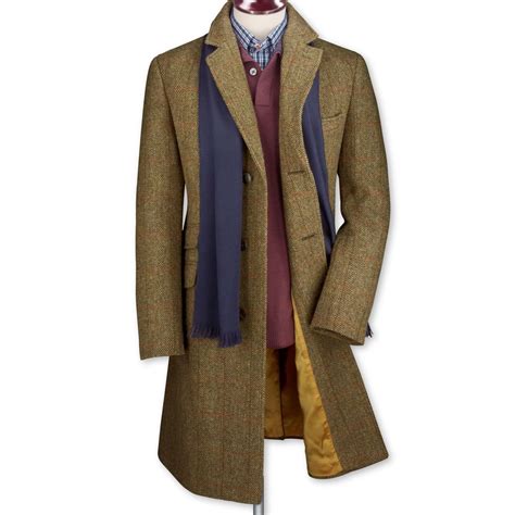 Harris Tweed Coat Mens Coats From Charles Tyrwhitt Style Mens