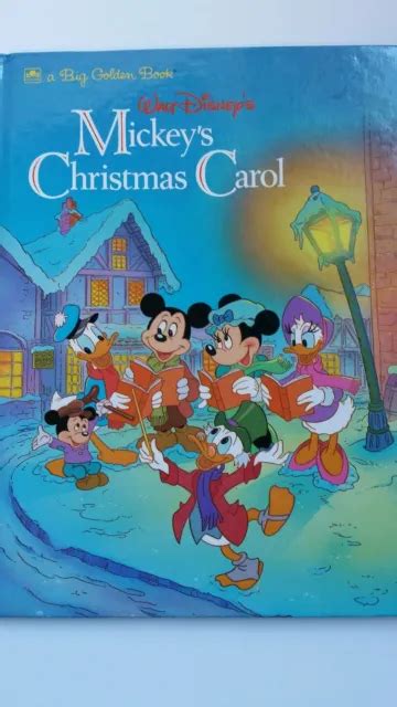 Big Golden Book Walt Disneys Mickeys Christmas Carol 950 Picclick