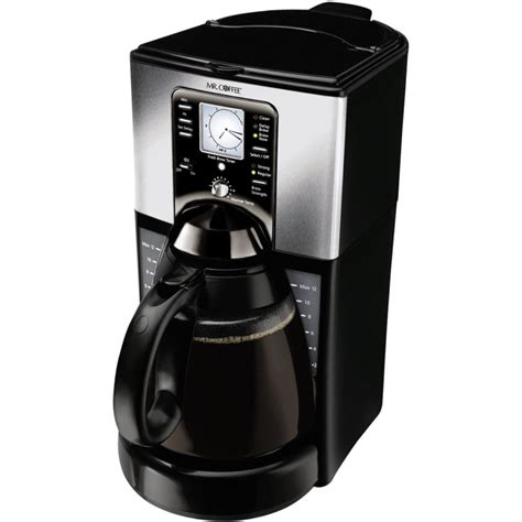 Mr Coffee Performance Brew 12 Cup Black Programmable Coffee Maker By