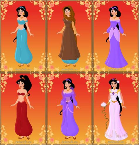 Princess Jasmine S Wardrobe By LadyAquanine73551 On DeviantArt Disney