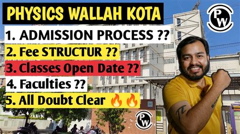Everything About Pw Kota Admission Fee Faculty Classroom Of Pw Kota Physics Wallah