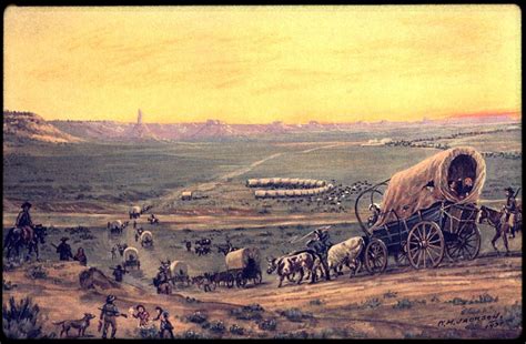 The First Major Wagon Train To The Northwest Departed From Elm Grove