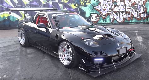 Turbo Four Rotor Mazda Rx 7 Has 1000 Hp Sounds Absolutely Insane