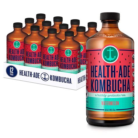 health ade watermelon organic kombucha 12 pack for 28 80 natural and organic deals