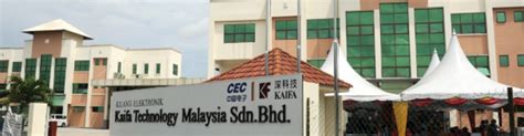 L & r manufacturing (m) sdn bhd. Kaifa Technology (M) Sdn Bhd ( Penang Branch) Jobs and ...