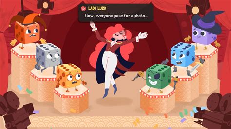 🔞sim Sim Salaboom🔞 On Twitter Rt Lesserisbetter Lady Luck From Dicey Dungeons