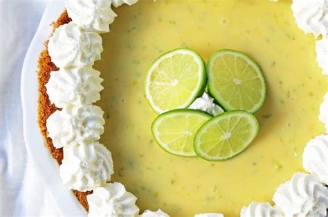 Key Lime Pie The Best Creamy Key Lime Pie In A Buttery Graham Cracker