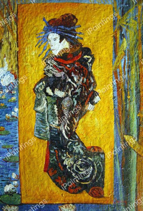 Japonaiserie Oiran Painting By Vincent Van Gogh