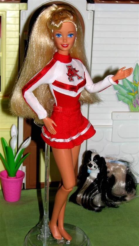 Cheerleader Barbie Doll Made By Mattel Za Barbie Dolls
