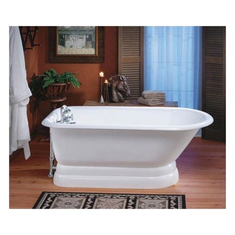 Cast iron tub packages just may be your answer and you can find them on vintagetub.com now. Traditional Cast Iron Pedestal Tub - No Faucet Drillings ...