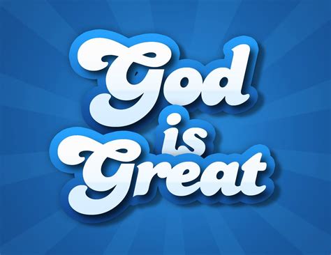 God Is Great