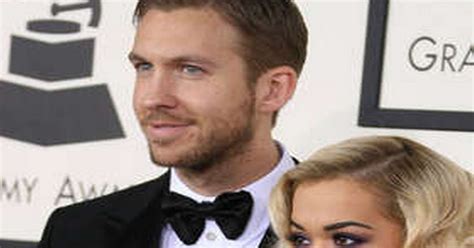 Rita Ora And Calvin Harris Walk Grammys Red Carpet As A Couple Daily Star