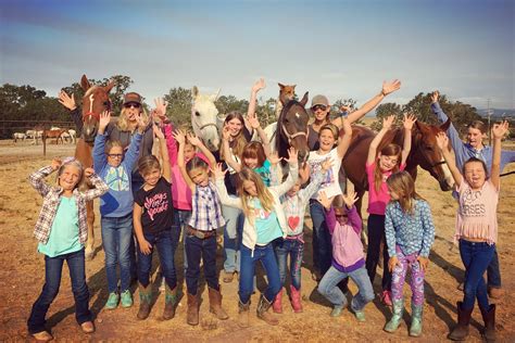 Hanging Heart Ranch Summer Horse Camps Themed Fun Filled Horse